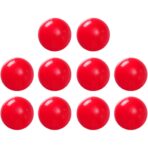 Set 10 Baloane din Latex, Embo, Model Party, 13 cm, 1 g, Rosu - imagine 6