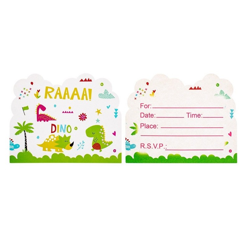 set-10-invitatii-pentru-petrecere-flippy-colectia-dino-park-11-x-14-cm-din-carton-multicolor-main-6764674155a17.jpg Set 10 Invitatii pentru Petrecere, Embo, Colectia Dino Park, 11 x 14 cm, din Carton, Multicolor - imagine 1