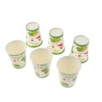 Set 10 Pahare Petrecere, Embo, Colectia Dino Park, 8.5 x 7 x 5 cm, din Carton, Multicolor - imagine 4