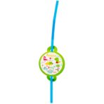 Set 10 Paie, Embo, Colectia Dino Park, 26 x 7 cm, din Carton/Plastic, Multicolor