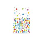 Set 10 Pungi de Cadou, Embo, Colectia LA MULTI ANI, 16.5 x 25 cm, din Plastic, Multicolor