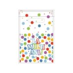 Set 10 Pungi de Cadou, Embo, Colectia LA MULTI ANI, 16.5 x 25 cm, din Plastic, Multicolor - imagine 3