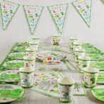 Set 10 Stegulete Tip Banner, Embo, Colectia Dino Park, 28.5 x 20 cm, din Hartie Cretata, Multicolor - imagine 5