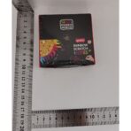 Set 100 de Planse Razuibile, Embo, din Hartie Curcubeu, 2 Creioane din Bambus + 2 Sabloane, +3 Ani, 8.5 x 8.5 cm, Multicolor - imagine 6