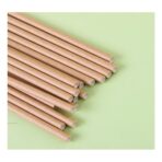 Set 100 Paie, Embo, din Hartie, 20 cm, Model Uni, Kraft - imagine 4