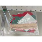 Set 12 Accesorii pentru Petrecere, Embo, Props pentru Photo Corner, Tematica Iubire, Multicolor - imagine 4