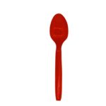 Set 16 Linguri de Unica Folosinta, Embo, din Plastic, 15 cm, Rosu