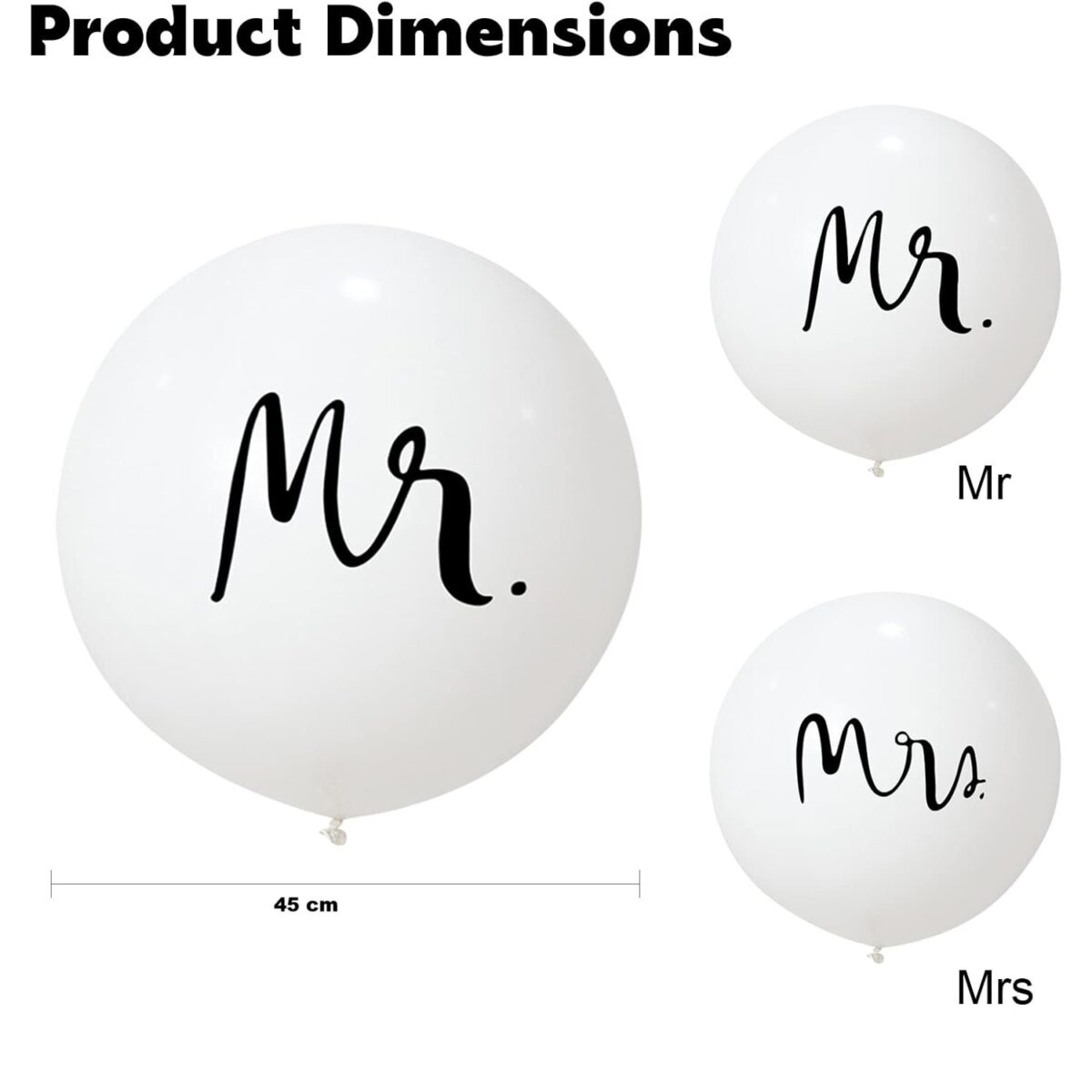 set-2-baloane-din-latex-flippy-tip-jumbo-model-mr-si-mrs-tema-nunta-45-cm-alb-6707dabd9dc05.jpg Set 2 Baloane din Latex, Embo, Tip Jumbo, Model Mr si Mrs, Tema Nunta, 45 cm, Alb - imagine 2