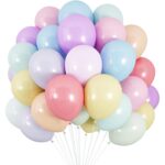 Set 25 Baloane din Latex, Embo, Model Party, 13 cm, Multicolore, Culori Pale, 1 g