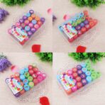 Set 26 Stampile, Embo, pentru Copii 4-6 Ani, Model Fete Zambitoare Emoji, 20 x 10 x 2 cm, Multicolor - imagine 6