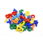 Set 37 Cifre si Simboluri, Embo, Magnetice, pentru Frigider, din Plastic, +3 Ani, 13 x 18 x 14 cm, Multicolor - imagine 3