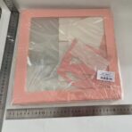 Set 4 Cutii pentru Baloane, Embo, Model Scris Love, Tematica Iubire, Cuburi Decorative din Plastic, Accesorii pentru Petrecere, 30 x30 cm, Transparente Contur Roz - imagine 7