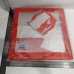 Set 4 Cutii pentru Baloane, Embo, Model Scris Love, Tematica Iubire, Cuburi Decorative din Plastic, Accesorii pentru Petrecere, 30x30 cm, Transparente Contur Rosu - imagine 8