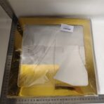 Set 4 Cutii pentru Baloane, Embo, Model Simplu, Tematica Aniversare, Cuburi Decorative din Plastic, Accesorii pentru Petrecere, 30 x30 cm, Transparente Contur Auriu - imagine 12