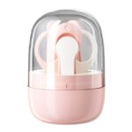 Set 4in1 de Ingrijire Unghii pentru Bebelusi, Embo, Cutie de Depozitare Tip Borcan, 0-6 Ani, 10 x 7 x 6 cm, Roz