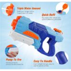 Set 4x Pistol cu Apa pentru Copii, Embo, 6ani+, Multicolor, 2x 550 ML +  2x 300 ML - imagine 5