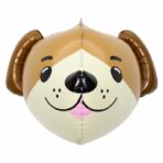 Set 5 Baloane Folie Metalizata, Embo, Figurine Animale Domestice, 30 cm, Ambalaj Individual, Pai inclus, Umflare cu Aer sau Heliu, Multicolor - imagine 3