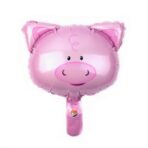 Set 5 Baloane Folie Metalizata, Embo, Figurine Animale Domestice, 30 cm, Ambalaj Individual, Pai inclus, Umflare cu Aer sau Heliu, Multicolor - imagine 4
