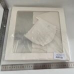 Set 5 Cutii pentru Baloane, Embo, Model Scris Bride, Tematica Nunta, Cuburi Decorative din Plastic, Accesorii pentru Petrecere, 30 x30 cm, Transparente Contur Alb - imagine 7