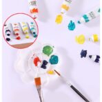 Set 53 Piese pentru Desen si Pictura, Embo, Tip Servieta, Model Unicorni, 30 x 24 x 5.4 cm, Multicolor - imagine 6