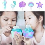 Set 6 Accesorii pentru Prajituri Sirena, Embo, Colectia Mermaid, 22.7 x 8.7 cm, Multicolor - imagine 2