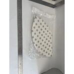 Set 6 Coifuri Metalizate, Embo, pentru Petrecere, Tematica Aniversare, Model Buline, 20 cm, Argintiu - imagine 2