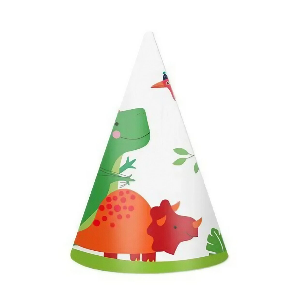 Set 6 Coifuri cu Dinozauri, Embo, Accesorii pentru Petrecere, Tematica Aniversare, 19x15 cm, Multicolor - imagine 3