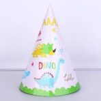 Set 6 Coifuri, Embo, Colectia Dino Park, 20 x 14 cm, din Carton, Multicolor - imagine 2