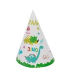 Set 6 Coifuri, Embo, Colectia Dino Park, 20 x 14 cm, din Carton, Multicolor