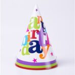 Set 6 Coifuri Happy Birthday, Embo, pentru Petrecere, Tematica Aniversare, 19x15 cm, Multicolor - imagine 4
