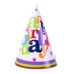 Set 6 Coifuri Happy Birthday, Embo, pentru Petrecere, Tematica Aniversare, 19x15 cm, Multicolor