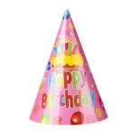 Set 6 Coifuri Happy Birthday, Embo, Modele Diverse, pentru Petrecere, Tematica Aniversare, Multicolor - imagine 4