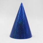 Set 6 Coifuri Metalizate, Embo, pentru Petrecere, Tematica Aniversare, Albastru - imagine 4