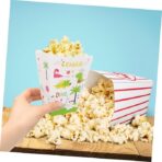 Set 6 Cutii de Popcorn, Embo, Colectia Dino Park, 9 x 13 cm, din Carton, Multicolor - imagine 3