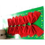 Set 6 fundite pentru brad, Rosii, clasice , 7 x 8 cm, din poliester, Embo