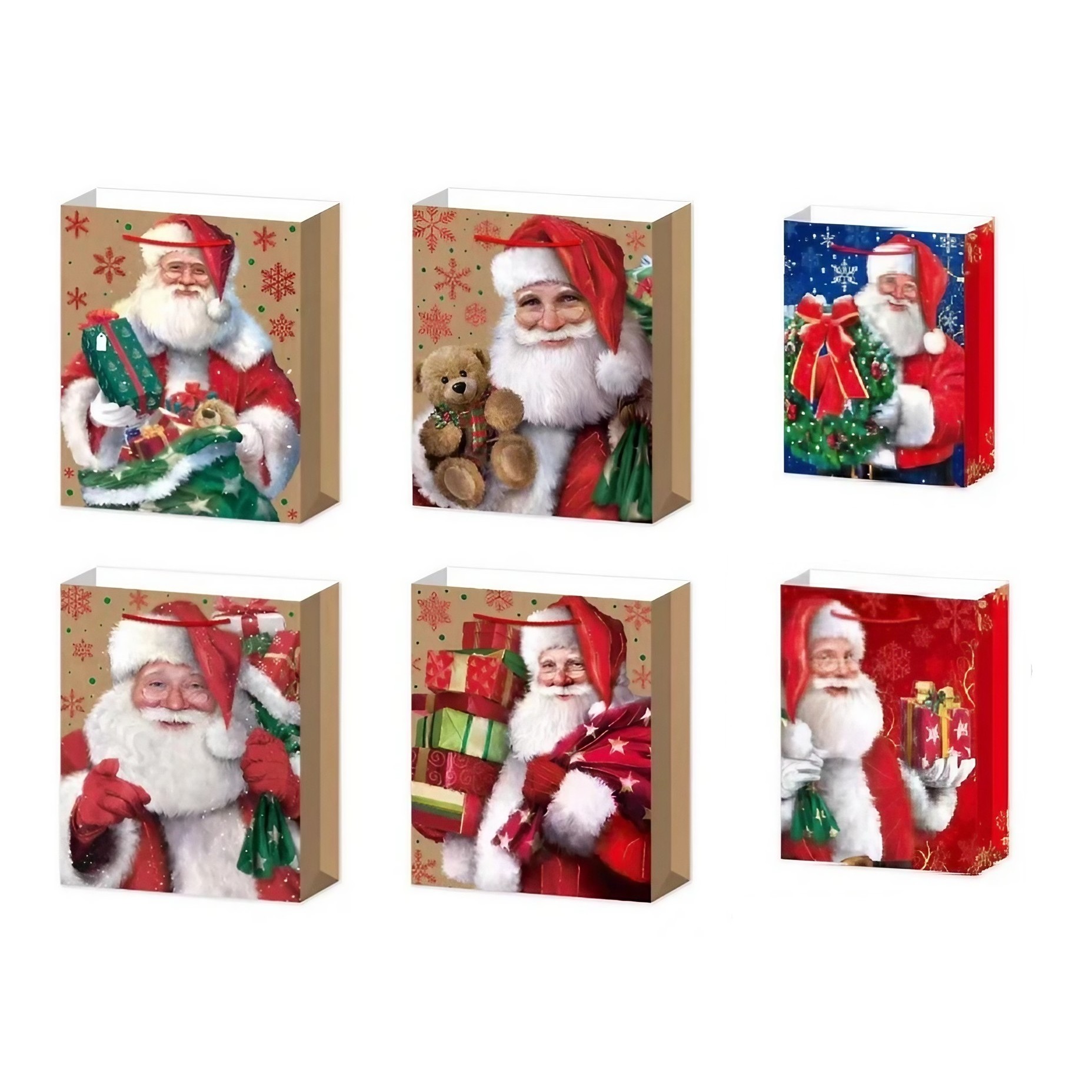 set-6-pungi-cadou-flippy-imprimeu-tematica-mos-craciun-model-random-1-din-hartie-18-x-23-x-9-5-cm-mu-main-673730db418f7.jpg Set 6 Pungi Cadou, Embo, Imprimeu Tematica Mos Craciun, Model Random, din Hartie, Impachetare Usoara a Cadourilor, 18.5x22.5x8.5 cm, Multicolor - imagine 1