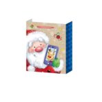 Set 6 Pungi Cadou, Embo, Imprimeu Tematica Mos Craciun si Ursuleti, Model Random, din Hartie, Impachetare Usoara a Cadourilor, 18.5x22.5x8.5 cm, Multicolor - imagine 3