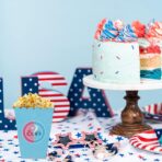 Set 6 Cutii Popcorn Gender Reveal, Embo, Girl or Boy, din Carton, 13 x 9 cm, Roz/Albastru - imagine 3