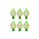 Set 6 Suflatori, Embo, Colectia Dino Park, 12 x 7 cm, din Carton/Plastic/Hartie, Multicolor - imagine 2