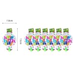 Set 6 Suflatori Happy Birthday, Embo, pentru Petrecere, Tematica Aniversare, 13x7.8 cm, Multicolor - imagine 4