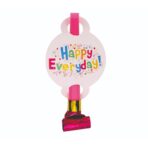 Set 6 Suflatori Happy Everyday, Embo, pentru Petrecere, 20 x 17 cm, Multicolor