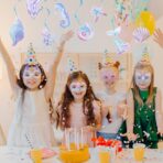 Set 8 Perechi de Ochelari Sirena, Embo, Colectia Mermaid, Multicolor - imagine 3