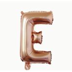 Set Baloane din Folie Metalizata, Embo, Model Scris Bride, Litere de 100 cm, Tema Iubire, Baloane Party, Ambalaj Individual, Pai Inclus, Umflare cu Aer sau Heliu, Roz - imagine 3