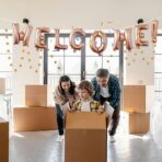 Set Baloane din Folie Metalizata, Embo, Model WELCOME!, Litere de 40 cm, Baloane Party, Ambalaj Individual, Pai Inclus, Umflare cu Aer sau Heliu, Roz - imagine 2