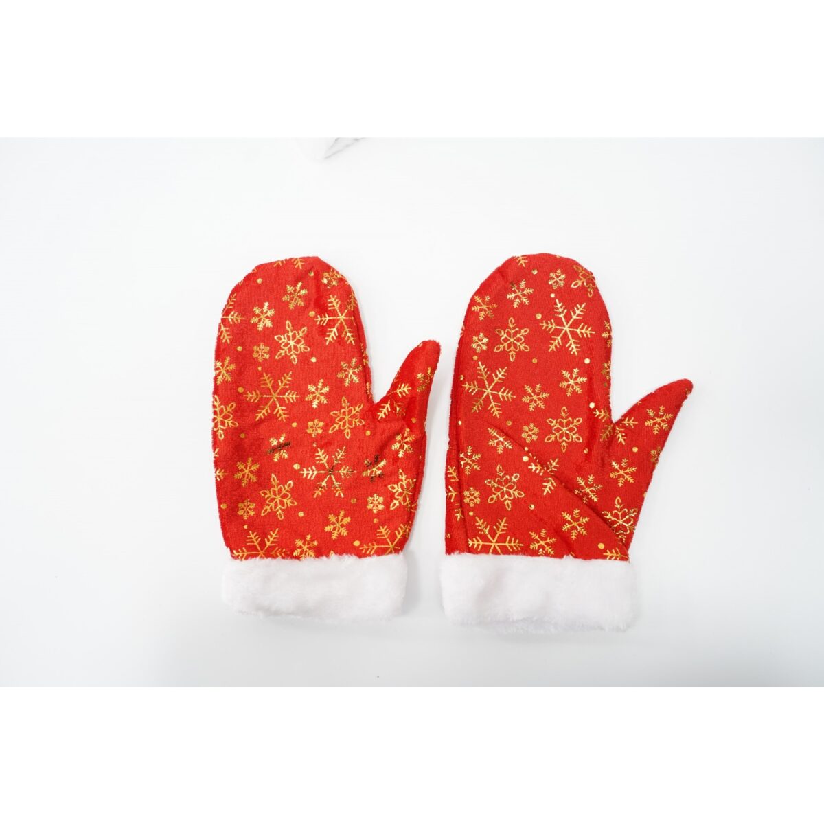 Set Costum de Mos Craciun, Embo, rosu, pentru adulti, catifea, 5 piese - imagine 3