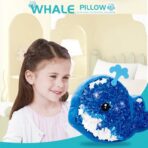 Set creatie perna pentru copii, Dream Kids, Delfin - imagine 3