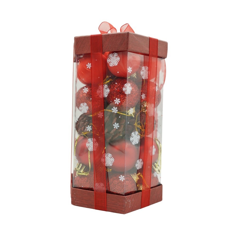 set-de-35-ornamente-de-brad-flippy-de-tip-glob-rosu-din-polistiren-cu-finisaj-sclipitor-cutie-11-cm-main-61f12c80e5ed4.jpg Set de 35 ornamente de brad, Embo, de tip Glob, Rosu, din polistiren, cu finisaj sclipitor , cutie 11 cm adancime x 19 cm inaltime x 11 cm lungime) - imagine 1