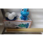 Set de Baseball 5 Piese pentru Copii, Embo, Jucarie Dinosaur Press, 14x23 cm, Verde/Albastru - imagine 6