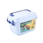 Set de Constructie/Asamblare, Embo, 4 Dinozauri, cu Bormasina Electrica, Baterii 2 x AA, Surubelnita si Cutie Depozitare, 22.5 x 14.5 x 15 cm, Multicolor - imagine 13