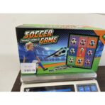 Set de Fotbal Embo, Joc Recreativ Pentru Copii, Minge cu Scai, Plansa din Material textil, 150 x 150 cm, Model Trofeu, Multicolor - imagine 5